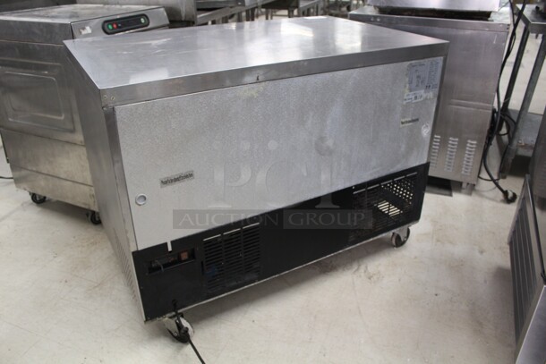FANTASTIC! Spartan Model SUR-48 Commercial Stainless Steel Undercounter Refrigerator/Cooler On Commercial Casters. 47x29.5x35. 120V/60Hz. Working When Removed! - Image 6 of 7