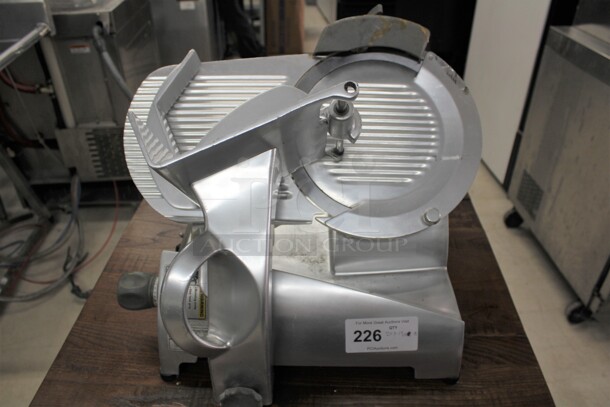 SUPER! Hobart Edge Commercial Stainless Steel Countertop Meat/Cheese Slicer. 20x19x18. 120V/60Hz. Working When Removed!