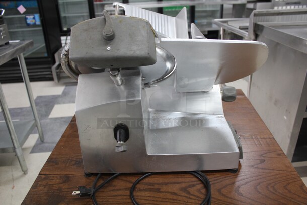 SUPER! Hobart Edge Commercial Stainless Steel Countertop Meat/Cheese Slicer. 20x19x18. 120V/60Hz. Working When Removed! - Image 4 of 5