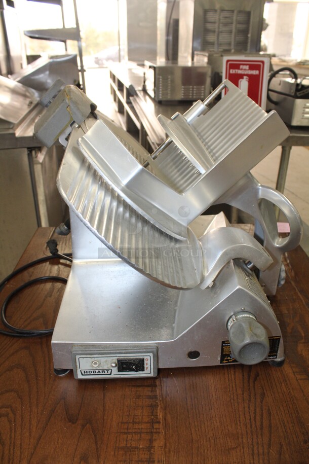 SUPER! Hobart Edge Commercial Stainless Steel Countertop Meat/Cheese Slicer. 20x19x18. 120V/60Hz. Working When Removed! - Image 5 of 5