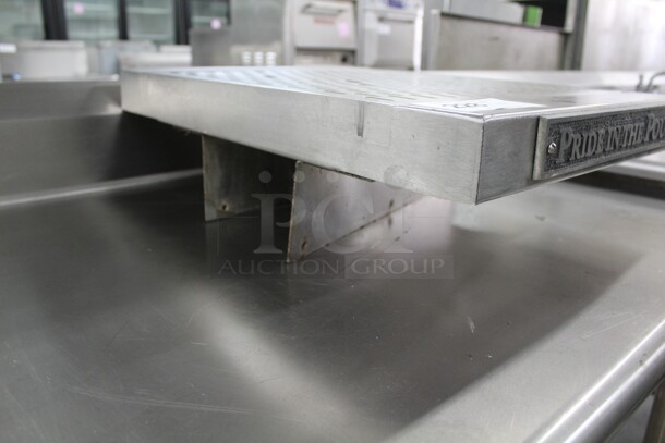 NICE! Commercial Stainless Steel Bar Drainboard. 17x24x6.5 - Image 2 of 4