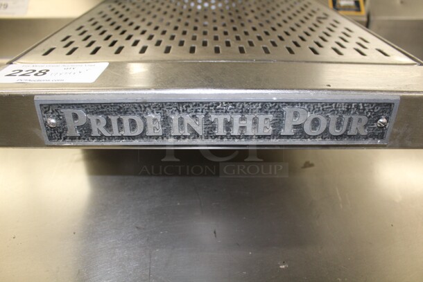 NICE! Commercial Stainless Steel Bar Drainboard. 17x24x6.5 - Image 3 of 4