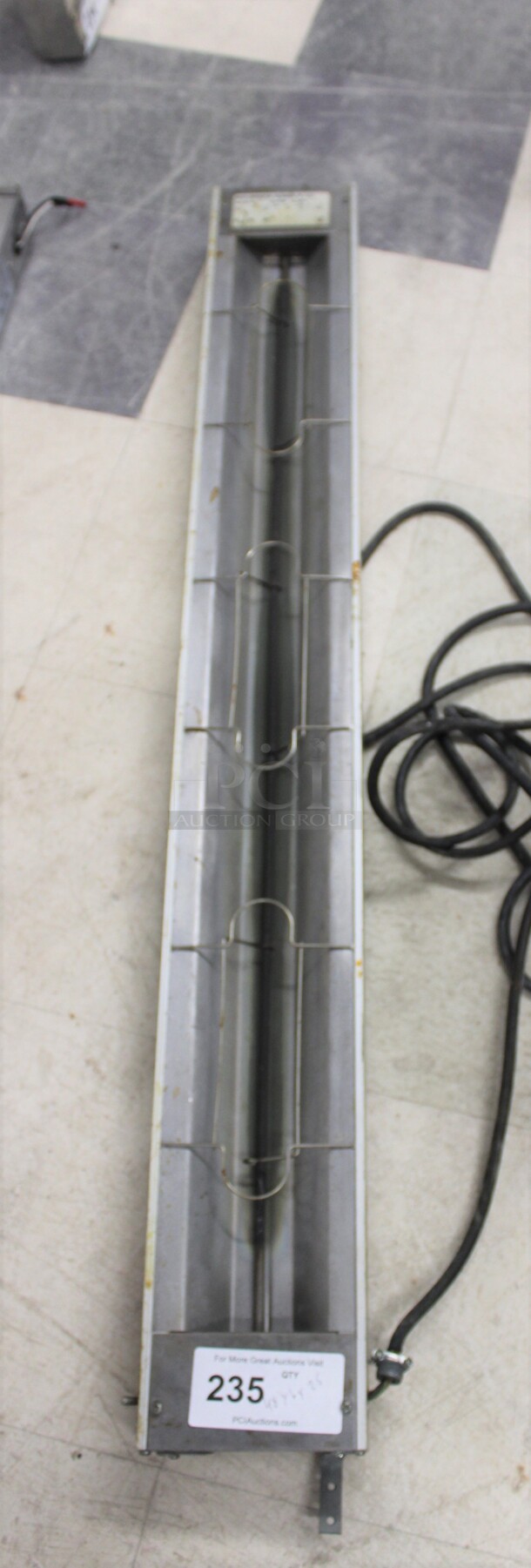 SUPER! Hatco Model GRAH-48 Commercial Stainless Steel Strip Warmer. 48x6x2.5. 120V/60Hz. Working When Removed! - Image 1 of 3