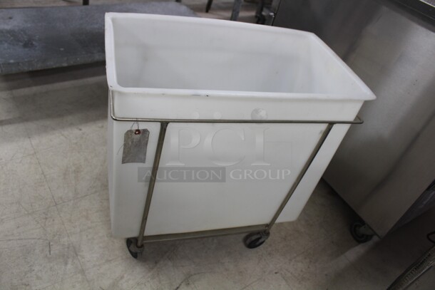 GREAT FIND! Commercial Ingredient Bin On Commercial Casters. 17.5x28.5x27.5 - Image 2 of 2