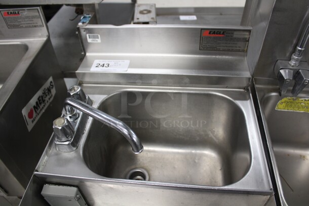 AMAZING! Eagle Commercial Stainless Steel Underbar Sink With Mixing Station. 18x24x34 - Image 2 of 3