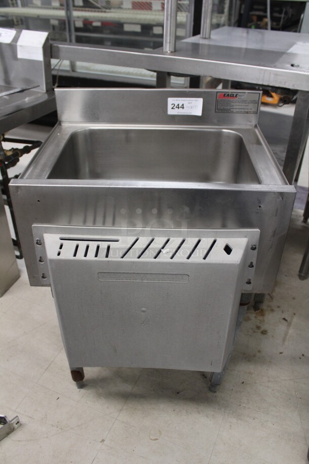 GREAT! Eagle Commercial Stainless Steel Underbar Ice Well. 24x21x34 - Image 1 of 5