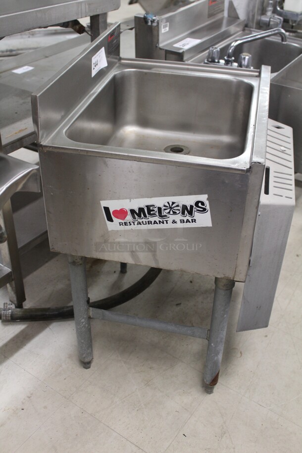 GREAT! Eagle Commercial Stainless Steel Underbar Ice Well. 24x21x34 - Image 5 of 5