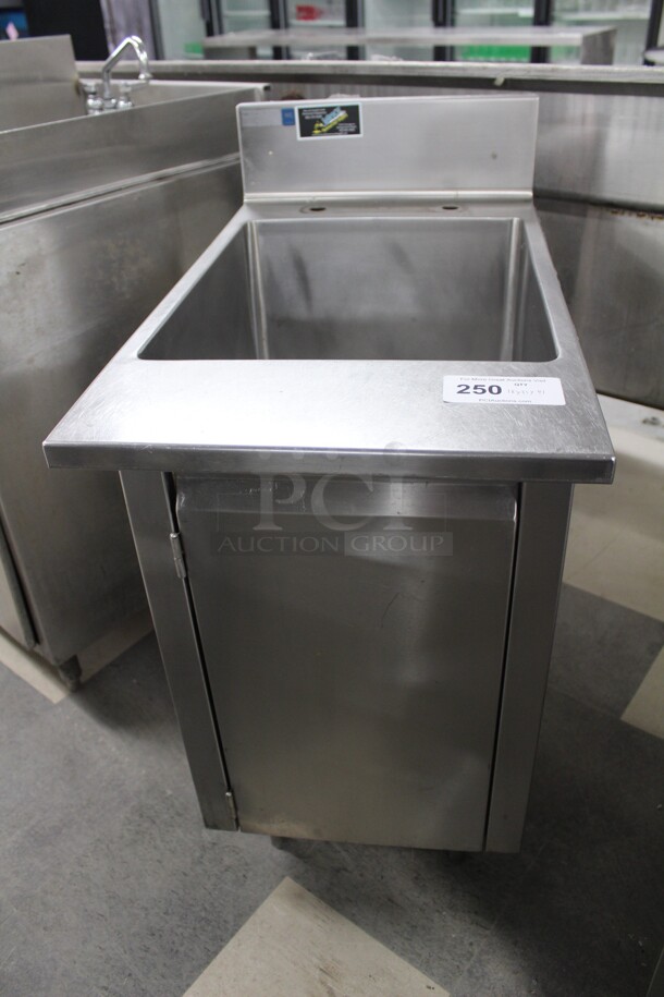 NICE! Commercial Stainless Steel Underbar Ice Well Cabinet. 18x31x41 - Image 1 of 5