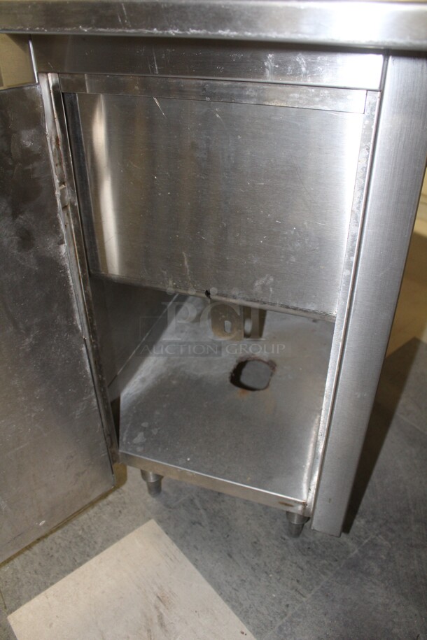 NICE! Commercial Stainless Steel Underbar Ice Well Cabinet. 18x31x41 - Image 3 of 5