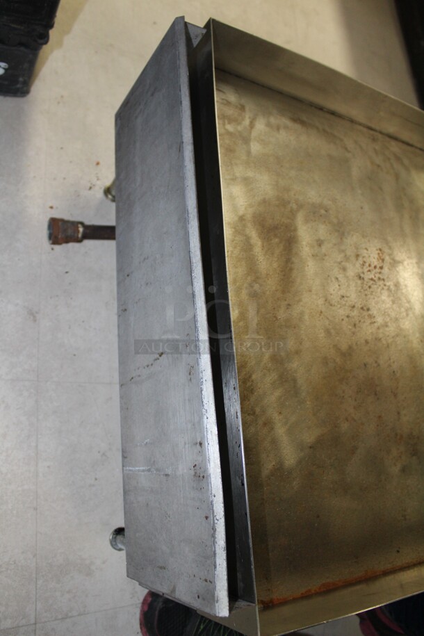 GREAT! Star Commercial Stainless Steel Natural Gas Countertop Griddle. 24x27x27. Working When Removed!  - Image 5 of 5