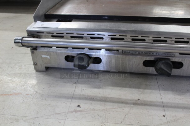 AMAZING! American Range Commercial Stainless Steel Natural Gas Countertop Griddle. 36x32x10.5. Working When Removed! - Image 4 of 8