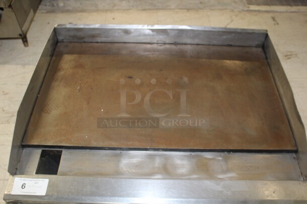 AMAZING! American Range Commercial Stainless Steel Natural Gas Countertop Griddle. 36x32x10.5. Working When Removed! - Image 5 of 8