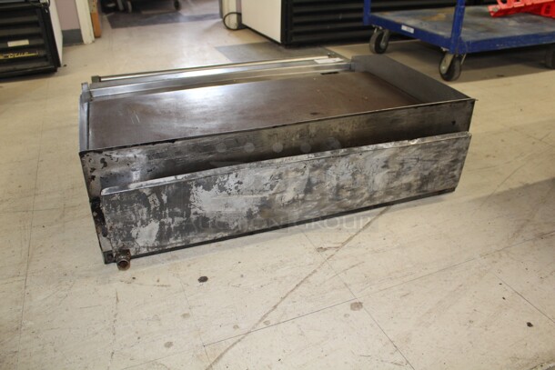 AMAZING! American Range Commercial Stainless Steel Natural Gas Countertop Griddle. 36x32x10.5. Working When Removed! - Image 7 of 8