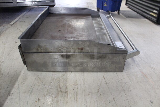 AMAZING! American Range Commercial Stainless Steel Natural Gas Countertop Griddle. 36x32x10.5. Working When Removed! - Image 8 of 8