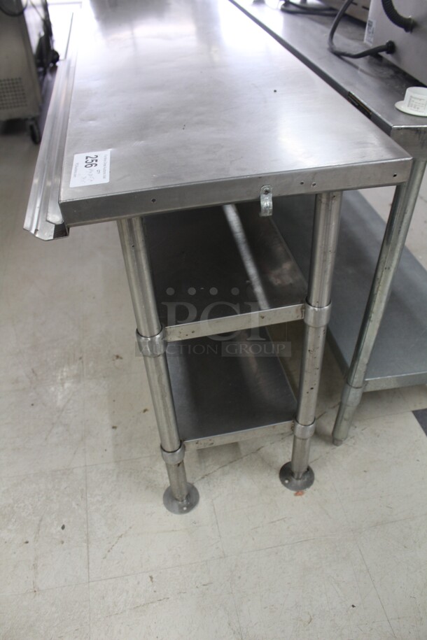 SUPER! Commercial Stainless Steel Work Table With Two Stainless Steel Undershelves. 60x20.5x34.5 - Image 2 of 4