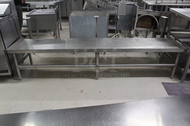 NICE! Commercial Stainless Steel Equipment Stand. 96x29x31