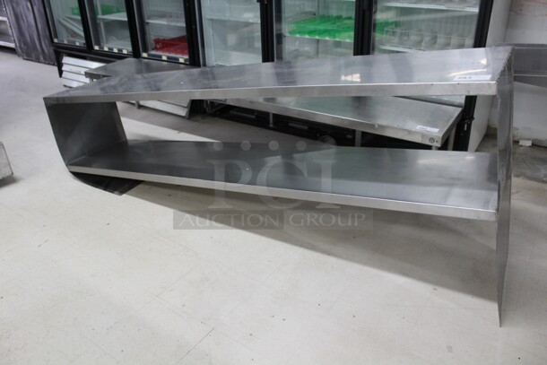 Commercial Stainless Steel Shelf. 92x18x36