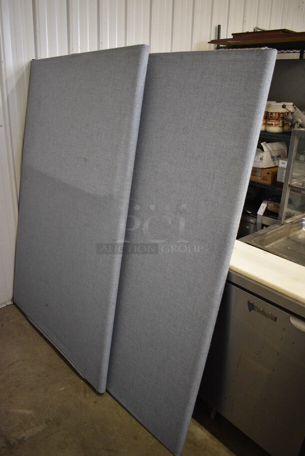 2 Cubicle Wall Pieces. 43x2x65, 62x2x65. 2 Times Your Bid!