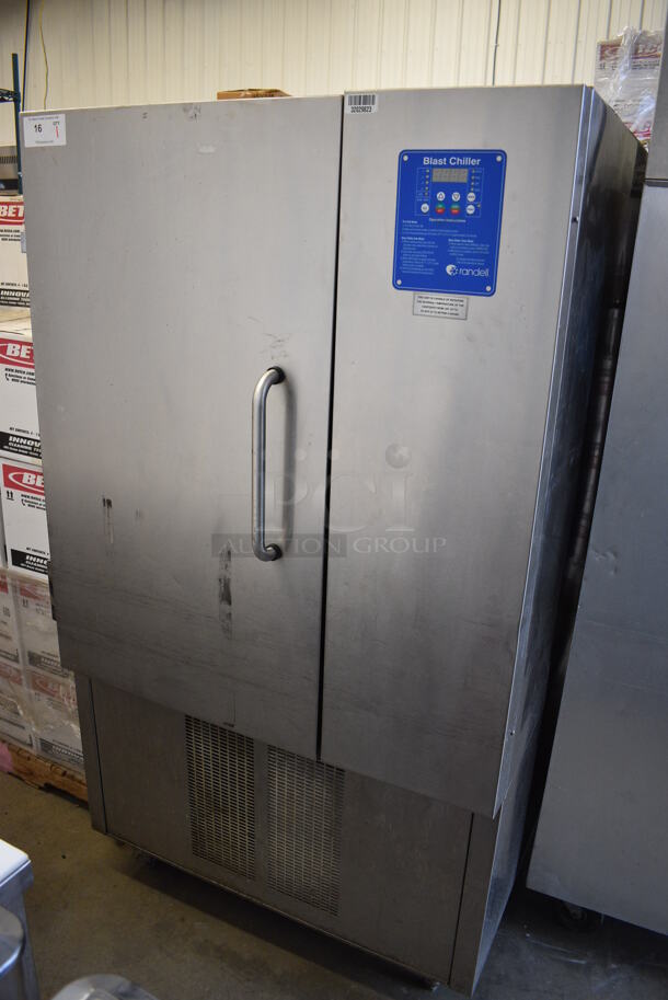 BEAUTIFUL! 2012 Randell Model BC-18 Stainless Steel Commercial Floor Style Blast Chiller. 115/230 Volts, 1 Phase. 39x35x73 - Image 2 of 7