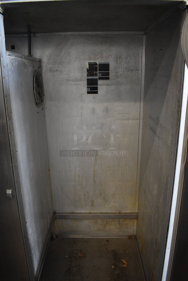 GREAT! McCall Model 4002-H Stainless Steel Commercial 2 Door Reach In Cooler. Does Not Have Compressor. 230 Volts, 1 Phase. 68x38x86 - Image 5 of 6