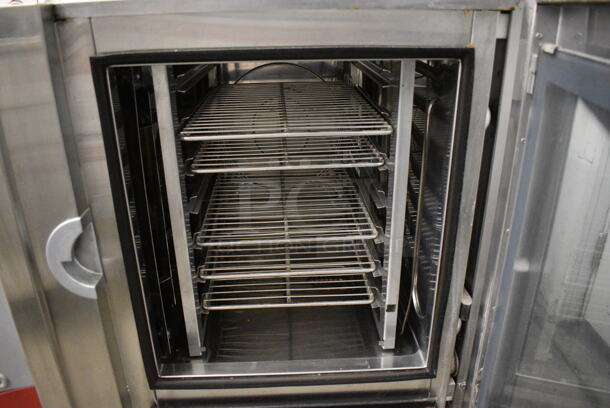 BEAUTIFUL! Cleveland Model OGS-6.10 Stainless Steel Commercial Countertop Natural Gas Powered Convotherm Convection Oven w/ View Through Door and Metal Oven Racks. 45,400 BTU. 41x32x35 - Image 6 of 8