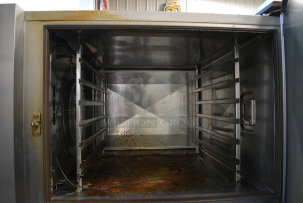 2 GORGEOUS! Rational Stainless Steel Commercial Combitherm 5 Senses Self Cooking Center Convection Ovens on Commercial Casters. Top Model: SCC WE 62. Bottom Model: SCC WE 102. 480 Volts, 3 Phase. 42x40x73. 2 Times Your Bid! - Image 9 of 10