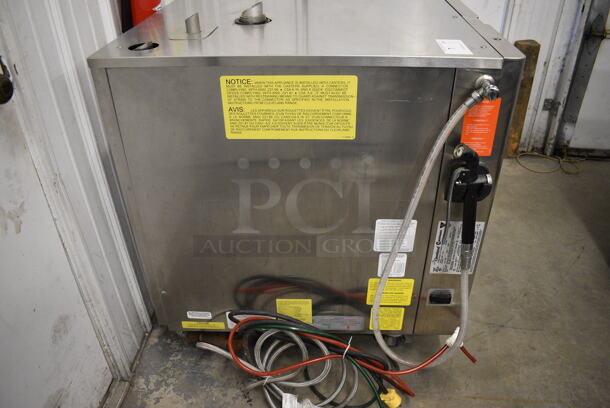 BEAUTIFUL! Cleveland Model OGS-6.10 Stainless Steel Commercial Countertop Natural Gas Powered Convotherm Convection Oven w/ View Through Door and Metal Oven Racks. 45,400 BTU. 41x32x35 - Image 8 of 8