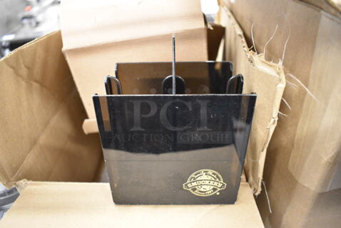 21 BRAND NEW IN BOX! Black Poly Jelly Caddies. 4.5x3.5x5.5. 21 