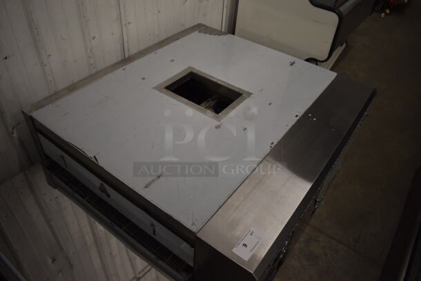 BEAUTIFUL! BRAND NEW! 2017 Model HGP-32 Stainless Steel Commercial Countertop Propane Gas Powered Conveyor Pizza Oven. 82x44x20.5 - Image 8 of 8