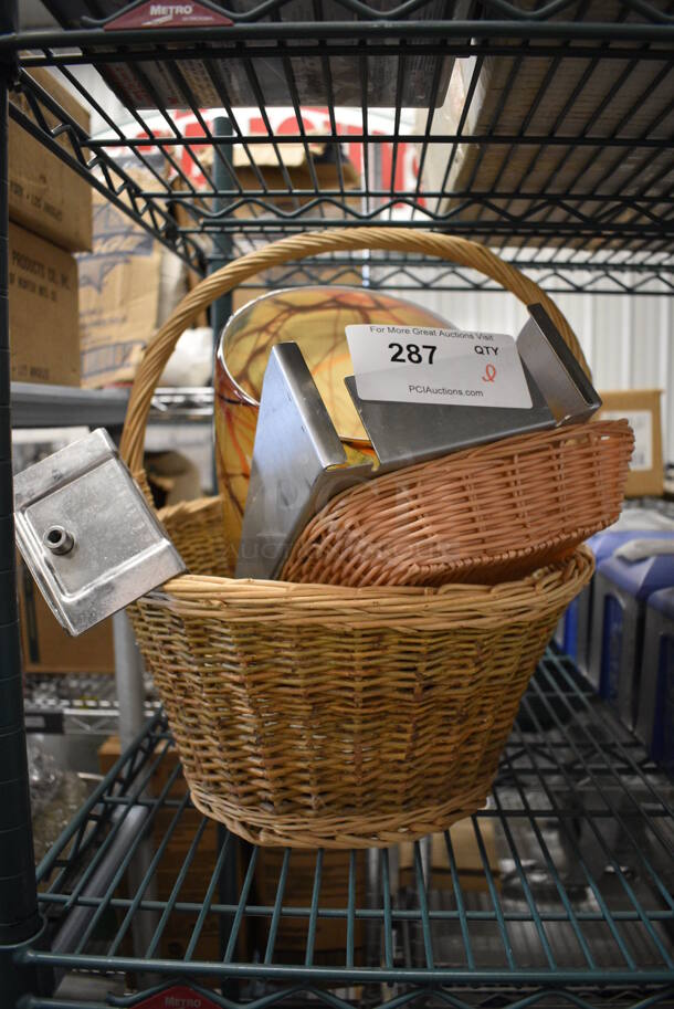 ALL ONE MONEY! Lot of Various Items Including Baskets! - Image 1 of 3