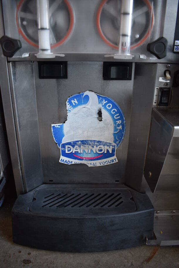 GORGEOUS! 2010 Stoelting Model SF144-38I Stainless Steel Commercial Countertop Air Cooled 2 Flavor Ice Cream Machine w/ Drink Mixer Attachment. 208-230 Volts, 1 Phase. 22x28x34 - Image 8 of 10