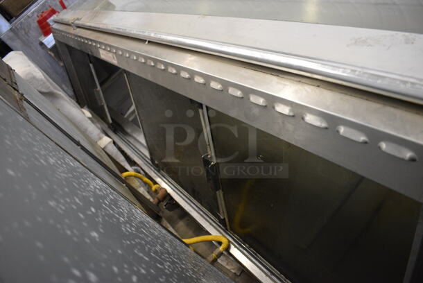 NICE! Henny Penny Stainless Steel Commercial Countertop Heated Display Case Merchandiser. 95x36x30. Cannot Test - Unit Was Previously Hardwired - Image 8 of 9
