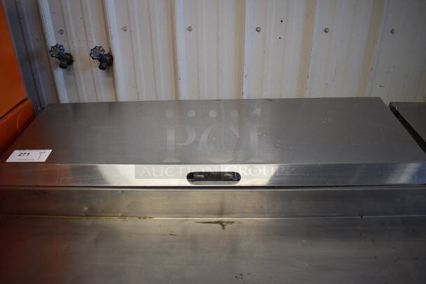 NICE! True Model TPP-67 Stainless Steel Commercial Pizza Prep Table on Commercial Casters. 115 Volts, 1 Phase. 67x33x42. Tested and Working! - Image 6 of 12