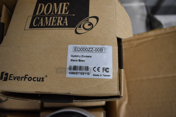 8 Various Security Cameras; 2 Model KPC251ZN/NL and 6 EverFocus Model ED000ZZ-00B Dummy Cameras. 4x4x3, 2.5x2x4.5. 8 Times Your Bid! - Image 9 of 10