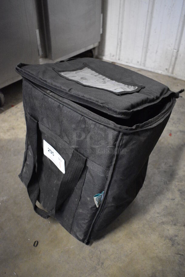 Black Insulated Food Carrying Bag. 13x13x16 - Image 2 of 3