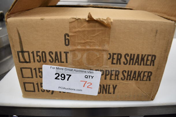 72 BRAND NEW IN BOX! Salt and Pepper Shakers. 1.5x1.5x3. 72 Times Your Bid! - Image 3 of 3