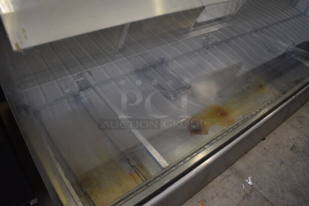 NICE! Henny Penny Stainless Steel Commercial Countertop Heated Display Case Merchandiser. 95x36x30. Cannot Test - Unit Was Previously Hardwired - Image 2 of 9