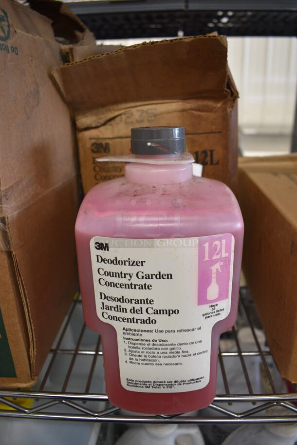 3M Deodorizer Country Garden Concentrate. 6x4.5x7