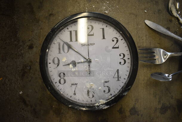 2 Various Wall Mount Battery Operated Clocks. 10x2x10, 15x2x15. 2 Times Your Bid! - Image 3 of 3