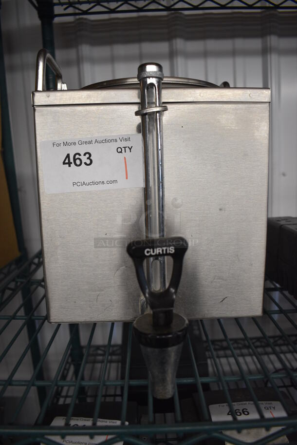 Curtis Stainless Steel Commercial Coffee Server. 9x13x11