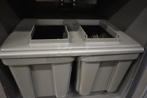 FANTASTIC! Taylor Model 8756-27 Stainless Steel Commercial Floor Style Water Cooled 2 Flavor w/ Twist Soft Serve Ice Cream Machine on Commercial Casters. 208-230 Volts, 1 Phase. 26x36x68 - Image 7 of 12