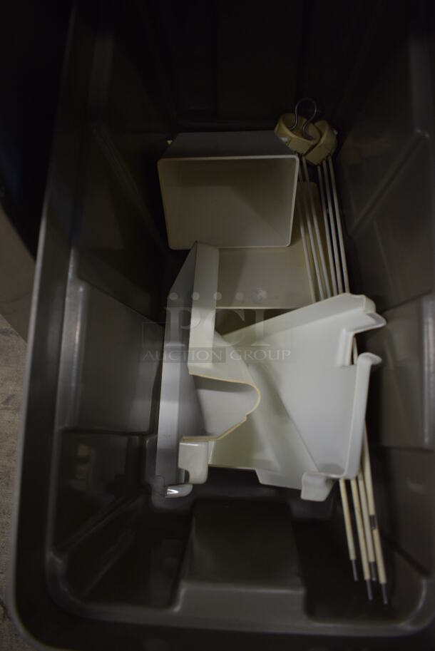 FANTASTIC! Taylor Model 8756-27 Stainless Steel Commercial Floor Style Water Cooled 2 Flavor w/ Twist Soft Serve Ice Cream Machine on Commercial Casters. 208-230 Volts, 1 Phase. 26x36x68 - Image 9 of 12