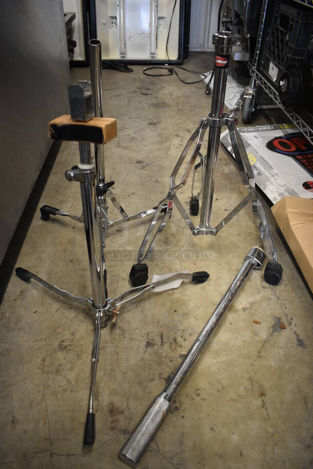 3 Various Metal Stand Bases. 3 Times Your Bid! - Image 2 of 5