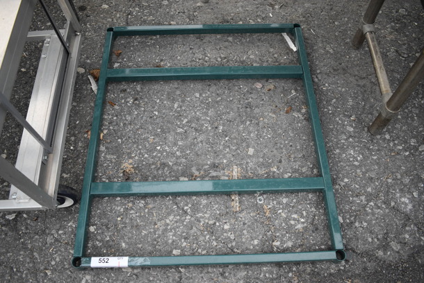 Green Finish Dunnage Rack Piece. 30x36x2