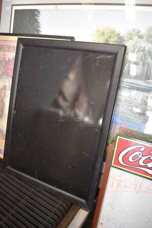 4 Framed Items; Whiteboard, Frame and 2 Pictures; Includes 41.5x1x32.5. 4 Times Your Bid! - Image 3 of 5