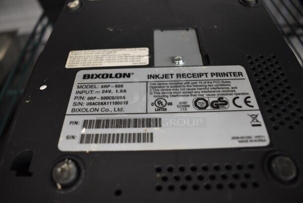 Bixolon Model SRP-500 Receipt Printer. 6.5x8x6 - Image 4 of 5