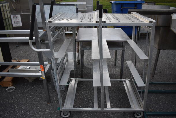 National Cart Metal Commercial Transport Cart on Commercial Casters. 25x42x48 - Image 1 of 5
