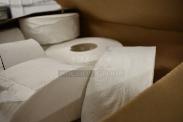 ALL ONE MONEY! Lot of 11 Rolls of Commercial Sized Toilet Paper!  - Image 2 of 2