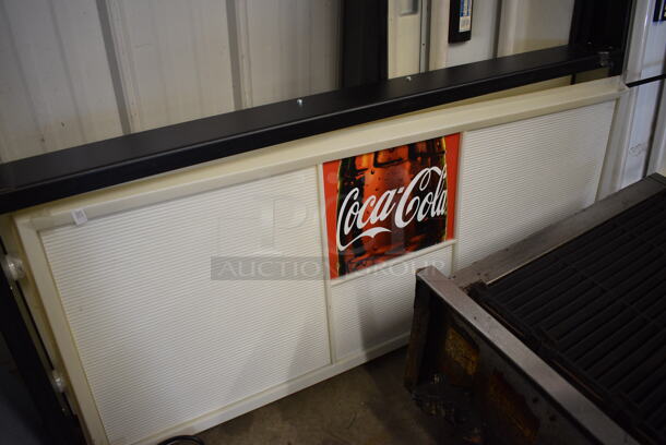 2 Black Signs. 51x6x21, 52x4x24. 2 Times Your Bid!