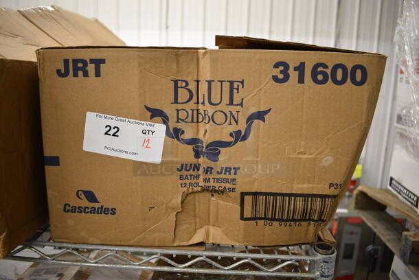 ALL ONE MONEY! Lot of 12 Rolls of Commercial Sized Toilet Paper!  - Image 1 of 3
